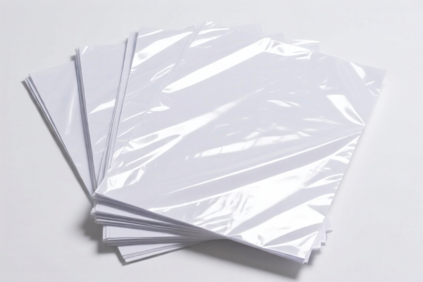 Image for Plastic Covered Paper Sheets