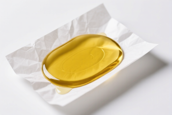 Food grade oil coated paper