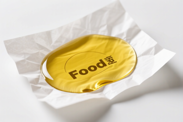 Food grade oil coated paper