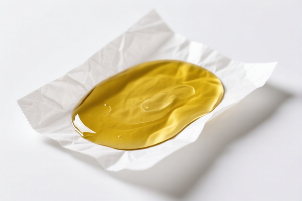 Food grade oil coated paper