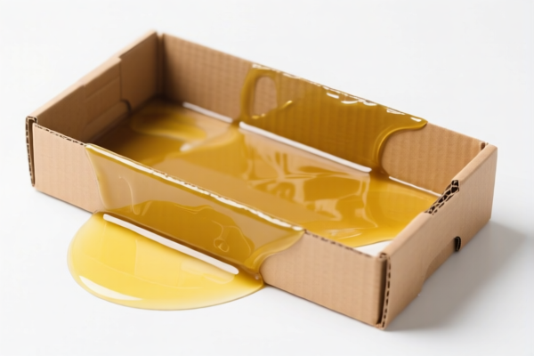 Oil coated paperboard