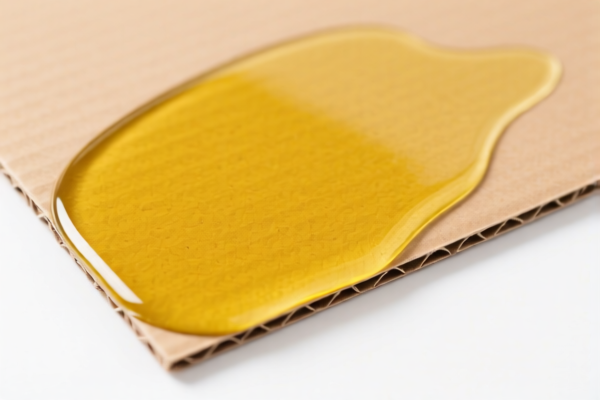 Oil coated paperboard