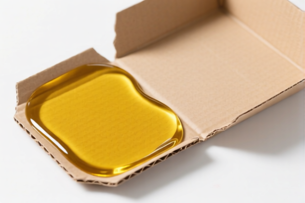 Oil coated paperboard
