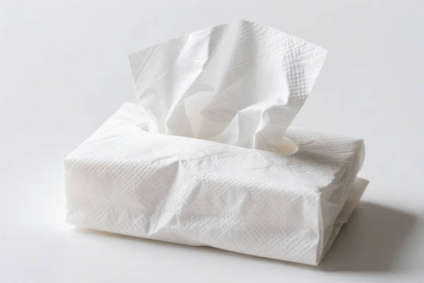 Folded Facial Tissue Paper