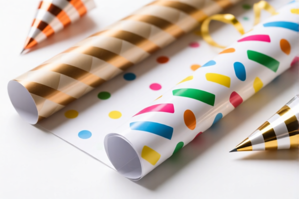 Party Gift Wrapping Paper