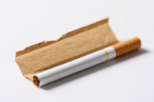 Flavorless Cigarette Paper