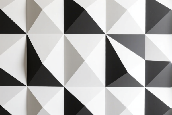 Geometric wallcoverings