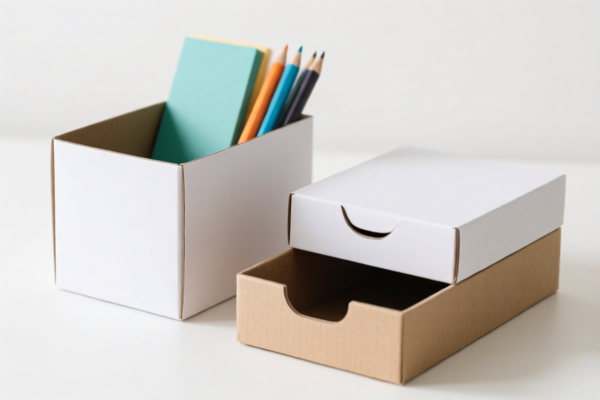 Paper Stationery Storage Boxes