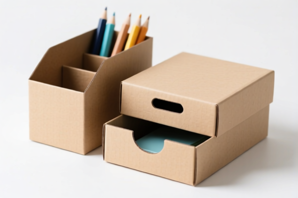 Paper Stationery Storage Boxes