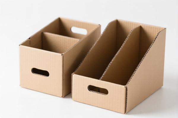 Paperboard Document Organizer Boxes