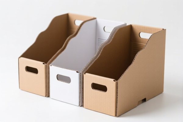 Paperboard File Organizer Boxes