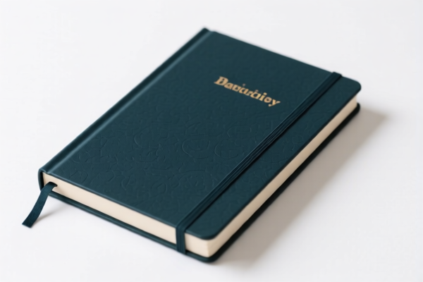 Hardcover Diary