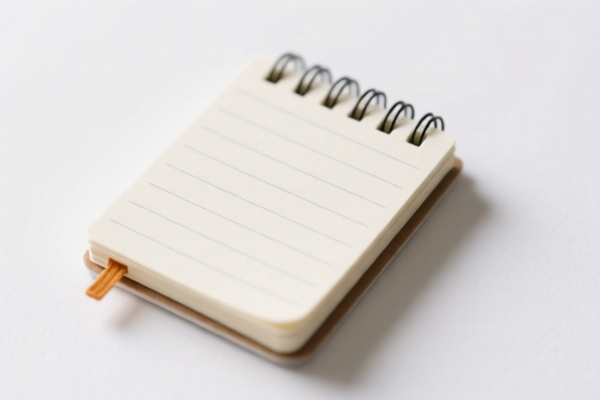 Business Use Small Size Notebook