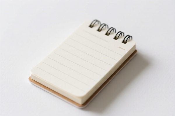 Business Use Small Size Notebook