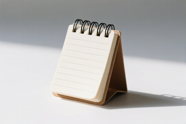 Business Use Small Size Notebook