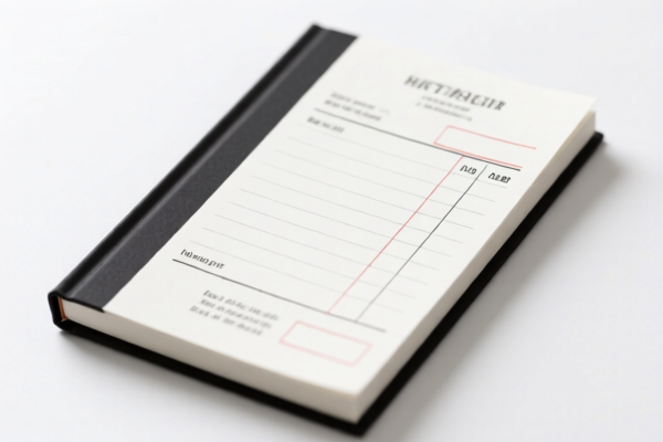 Receipt Book