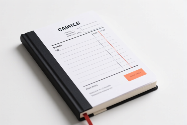 Receipt Book