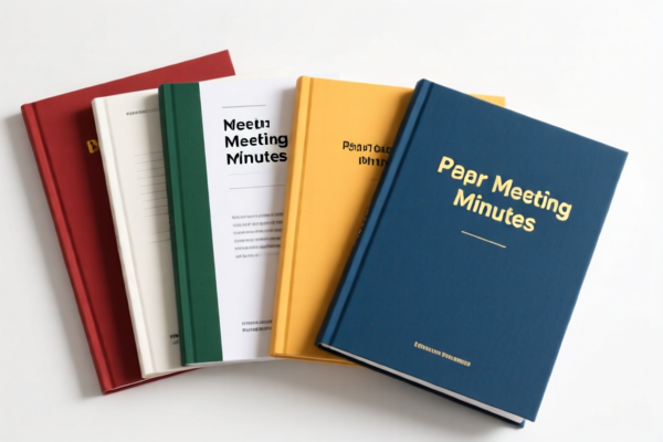 Other Paper Meeting Minutes Books