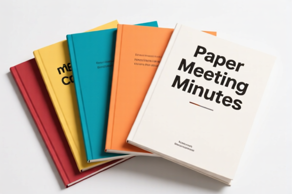 Other Paper Meeting Minutes Books