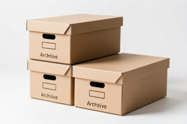 Paper Archive Boxes