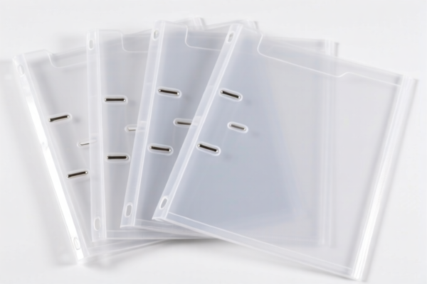 Paper File Covers (Transparent)