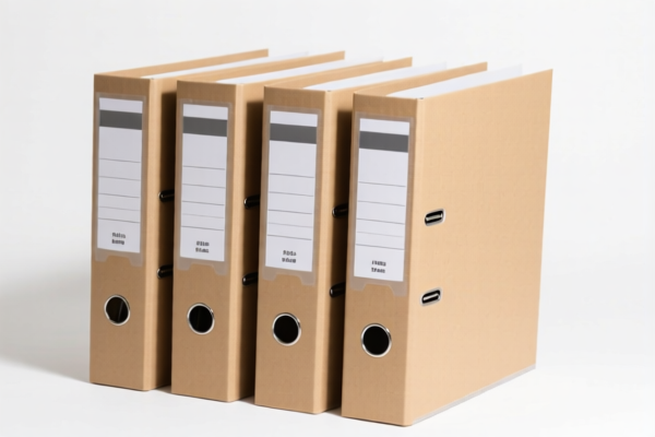 Paper Folders (with Label)