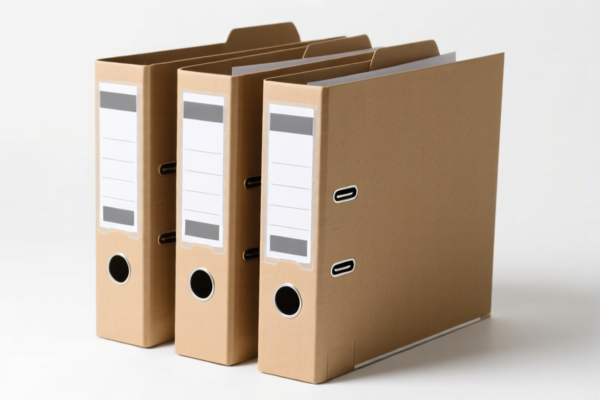 Paper Folders (with Label)