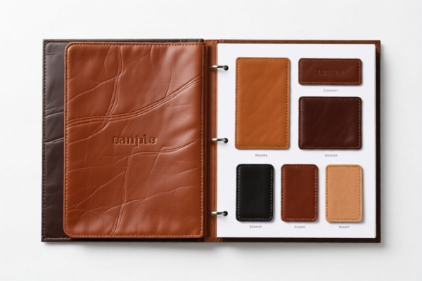 Leather Sample Albums