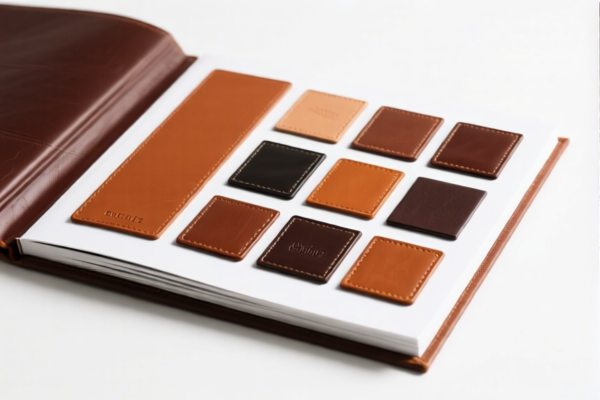 Leather Sample Albums