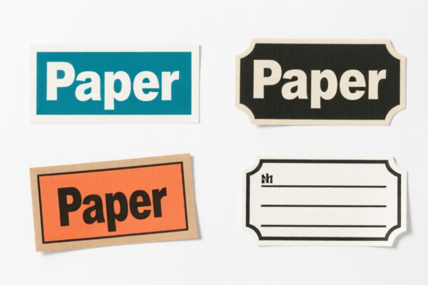 Chemical Product Printed Paper Labels