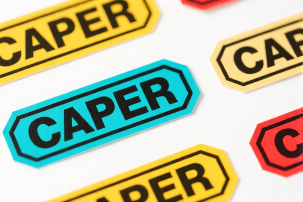 Chemical Product Printed Paper Labels