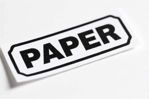 Fragile Warning Paper Labels