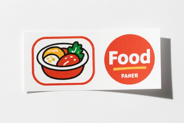 Frozen Food Printed Paper Labels