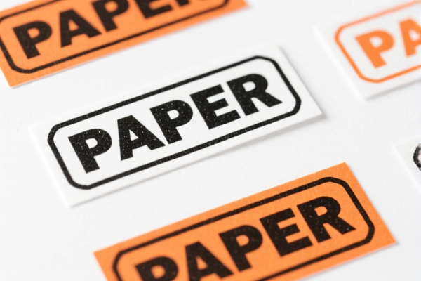Medical Devices Printed Paper Labels