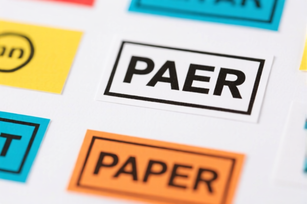 Medical Devices Printed Paper Labels