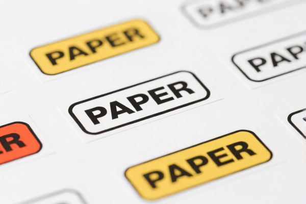 Medical Devices Printed Paper Labels