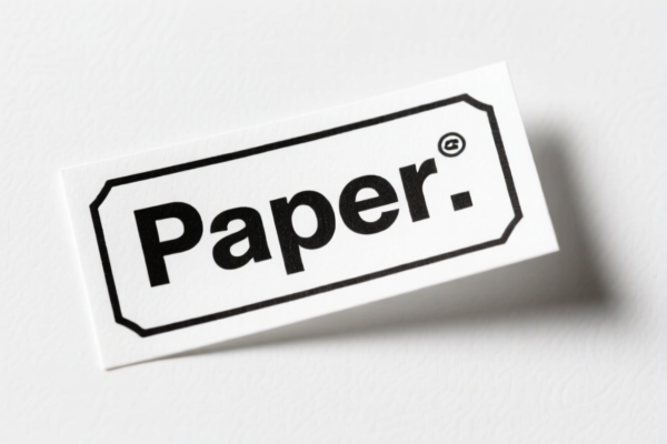 Packaging Paper Labels