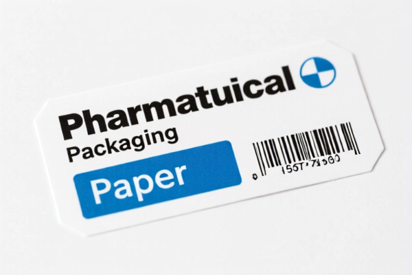 Pharmaceutical Packaging Paper Labels