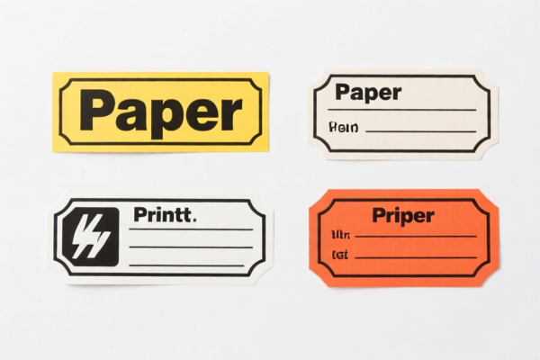 Roll Printed Paper Labels