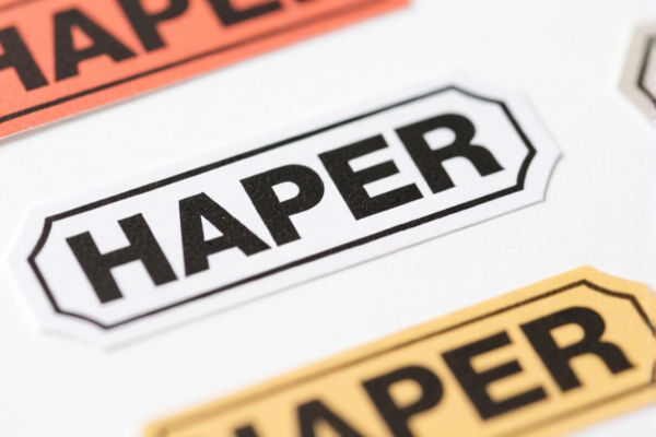 Roll Printed Paper Labels