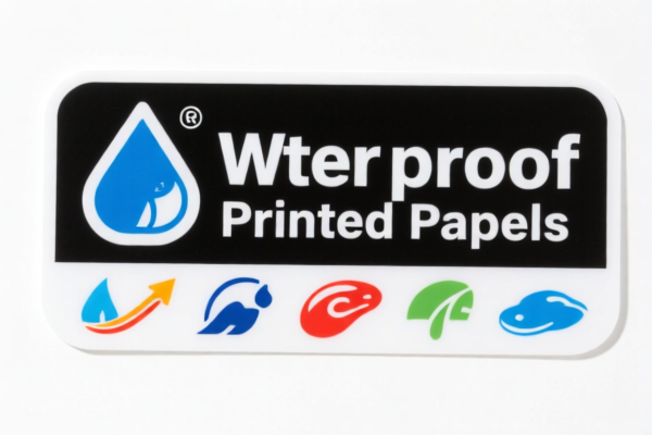Waterproof Printed Paper Labels