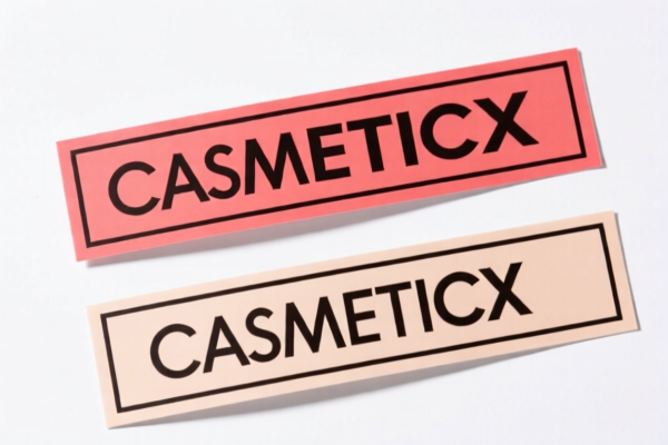 Cosmetic Paper Labels