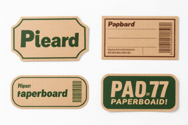 Food Packaging Paperboard Labels