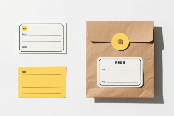 Furniture Paper Labels