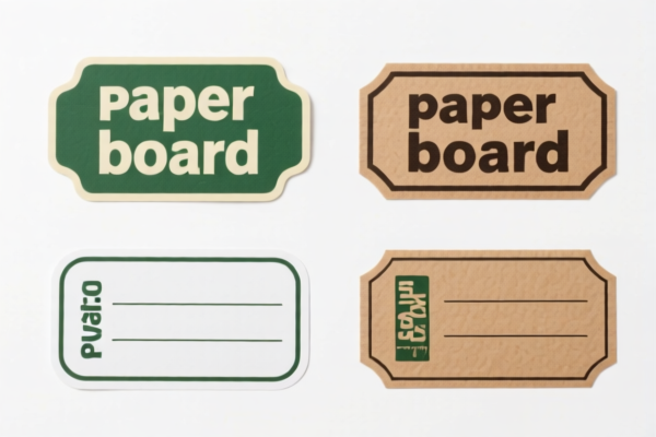 Household Appliance Paper Labels