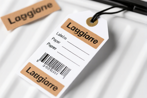 Luggage Label Paper Labels