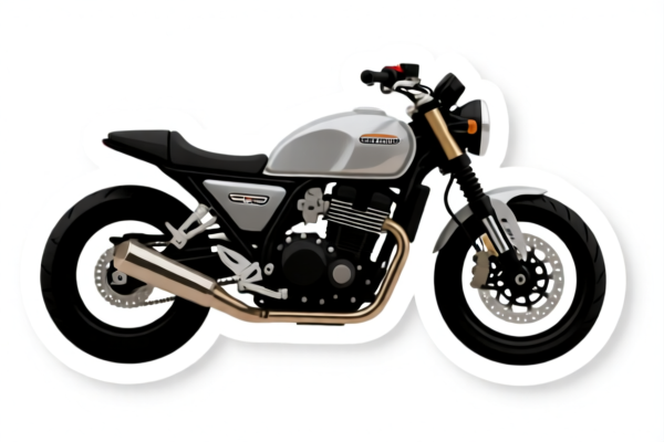 Motorcycle Paper Labels