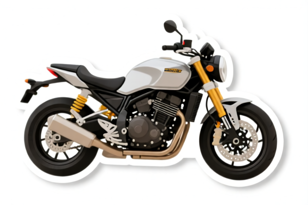 Motorcycle Paper Labels