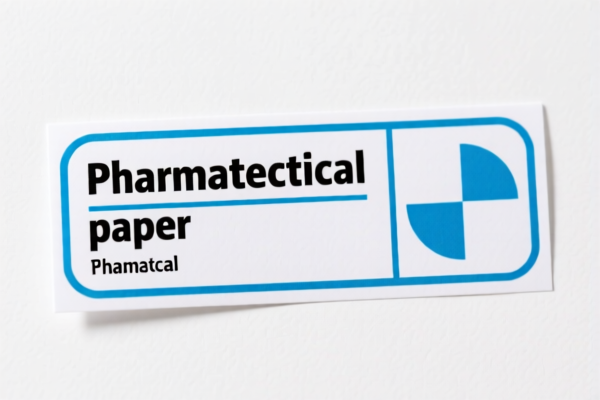Pharmaceutical Paper Labels