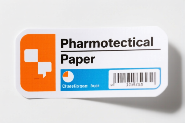 Pharmaceutical Paper Labels